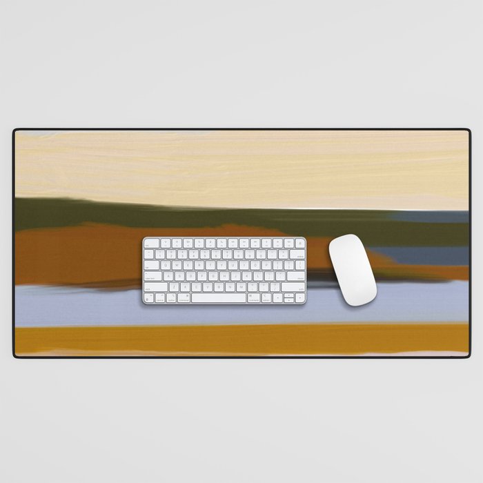 Abstract Silence Triptych 1 Desk Mat Gallery Image 1