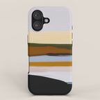 Abstract Silence Triptych 1 iPhone Case Gallery Image 1