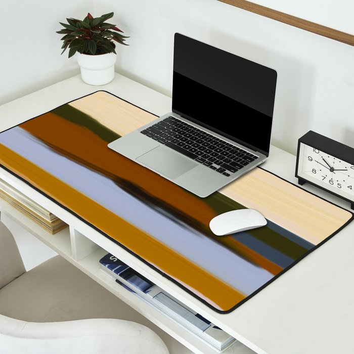 Abstract Silence Triptych 1 Desk Mat Gallery Image 2