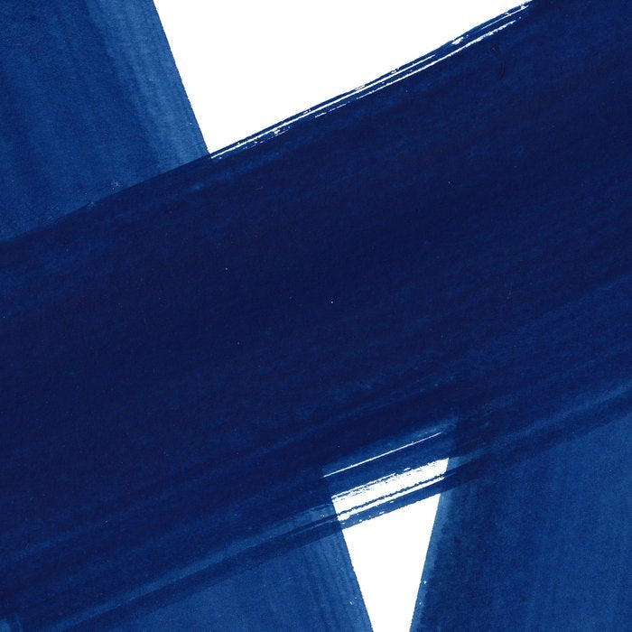 Indigo Abstract Brush Strokes | No. 4 Coffee Mug Gallery Image 2