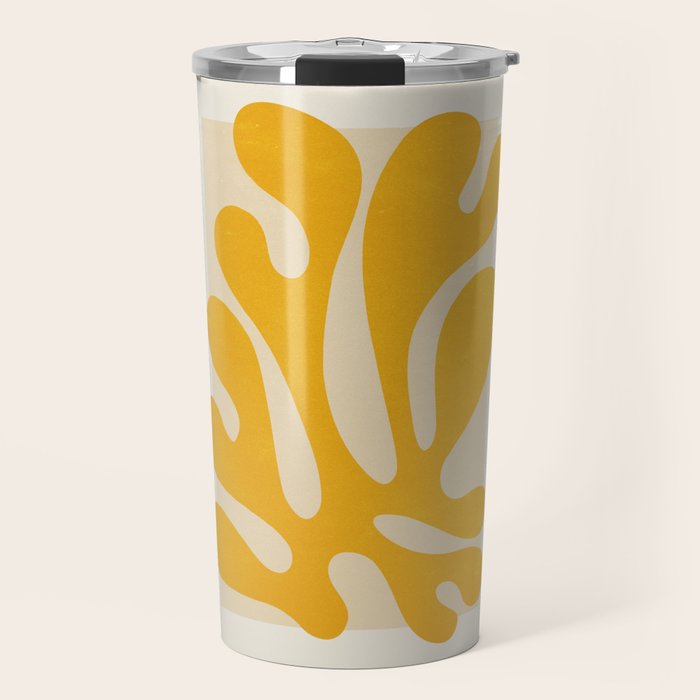 Sun Leaf 2: Matisse Edition | Mid Century Series Travel Mug Gallery Image 1