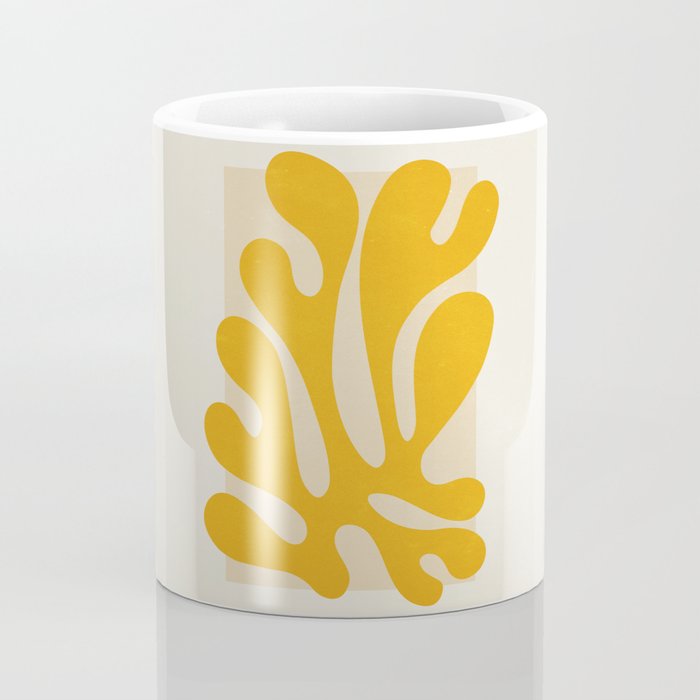 Sun Leaf 2: Matisse Edition | Mid Century Series Coffee Mug Gallery Image 4