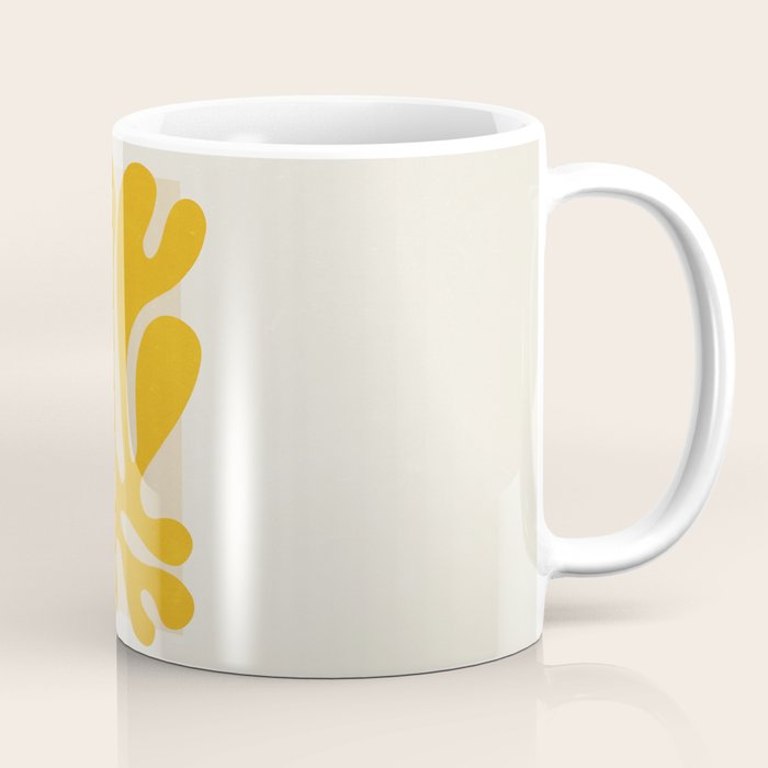 Sun Leaf 2: Matisse Edition | Mid Century Series Coffee Mug Gallery Image 1