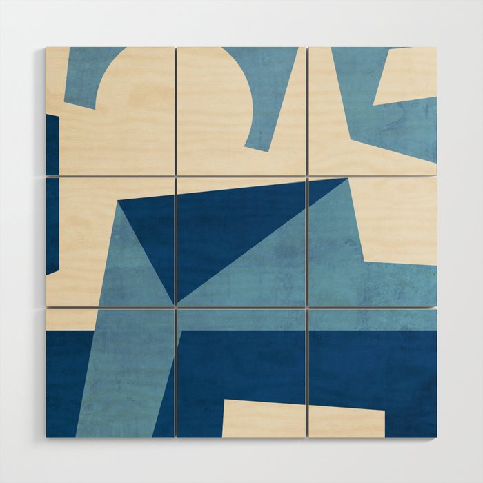 Modern Abstract Art 25 Wood Wall Art Gallery Image 1