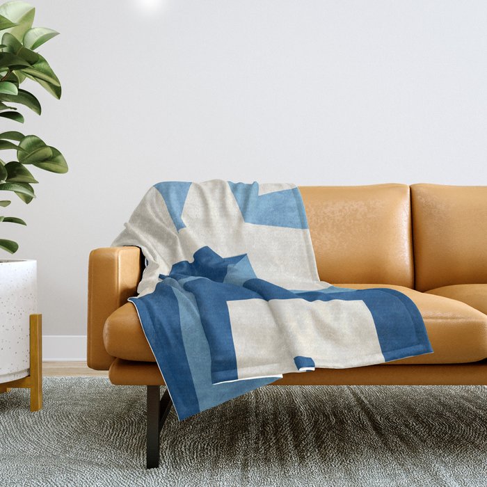 Modern Abstract Art 25 Throw Blanket Gallery Image 1