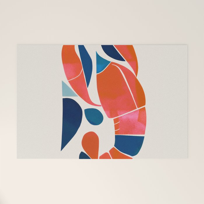Shell Geometry Welcome Mat Gallery Image 1