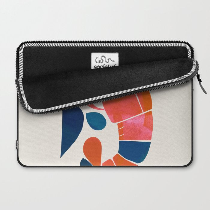 Shell Geometry Laptop Sleeve Gallery Image 2