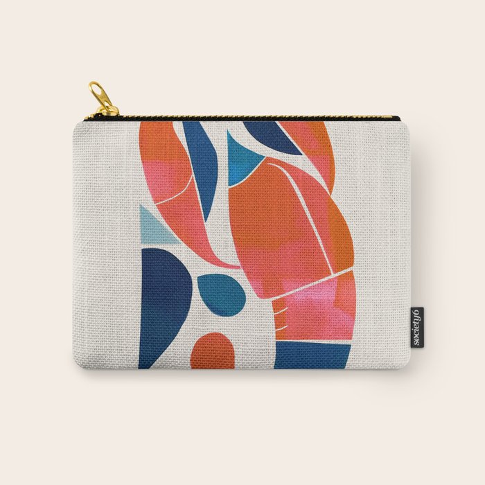 Shell Geometry Carry All Pouch Gallery Image 1