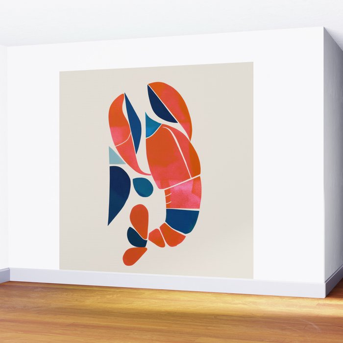 Shell Geometry Wall Mural Gallery Image 2
