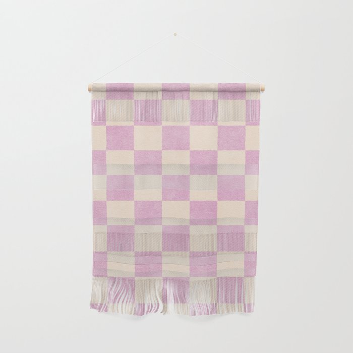 CHECKER - 001 - Rose Quartz Wall Hanging Gallery Image 1