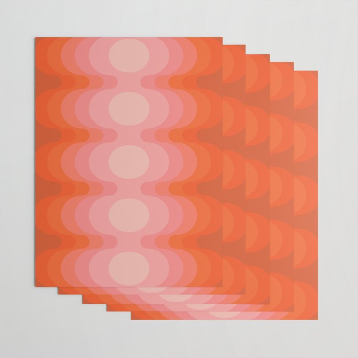 Strawberry Echo Out Wrapping Paper Gallery Image 3
