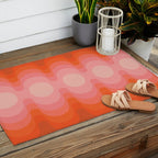 Strawberry Echo Out Outdoor Rug Gallery Image 2