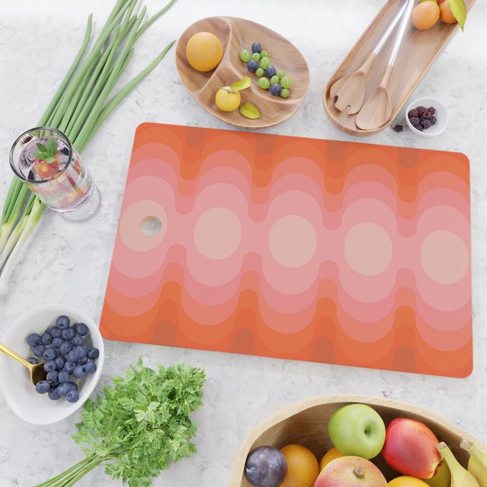Strawberry Echo Out Cutting Board Gallery Image 2