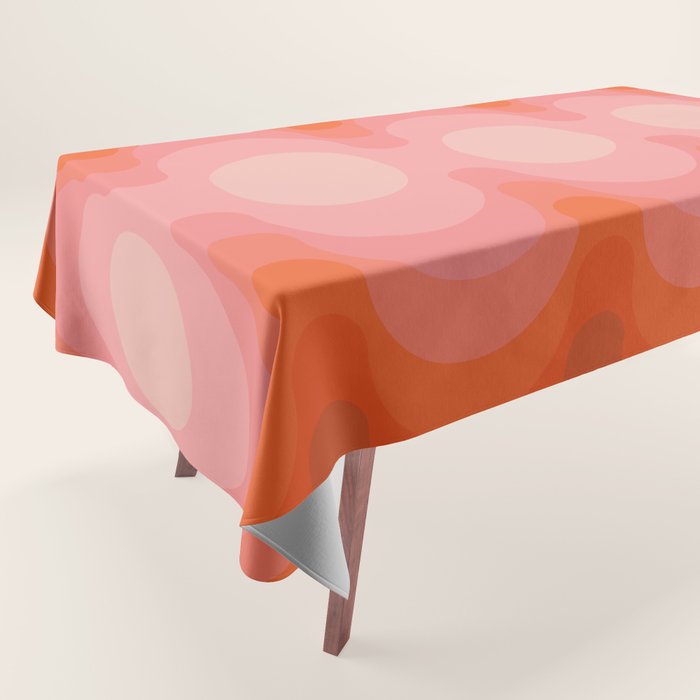 Strawberry Echo Out Tablecloth Gallery Image 1