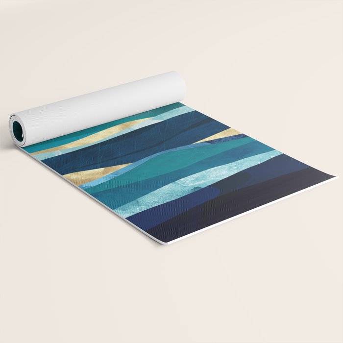 Winter Sea Yoga Mat Gallery Image 2
