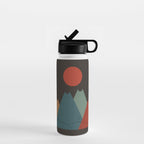 Cat Landscape 64: Group Meowditation Water Bottle Gallery Image 1