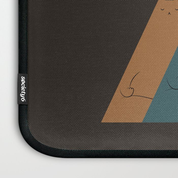 Cat Landscape 64: Group Meowditation Laptop Sleeve Gallery Image 3