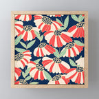 Botany pattern Mini Art Print Gallery Image 1