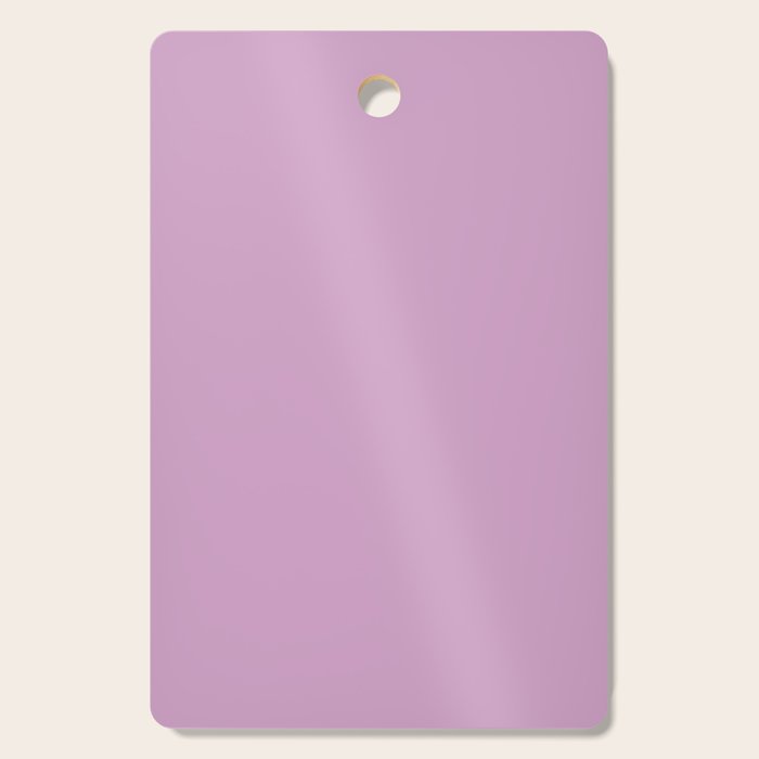 Lilac Pastel Purple Solid Color Cutting Board Gallery Image 1