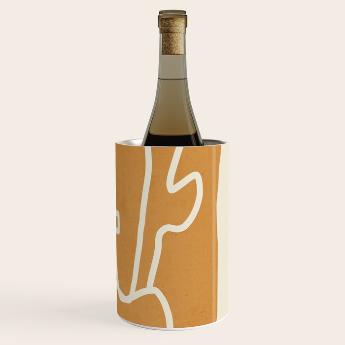 Abstract Minimal Woman Portrait 2 Wine Chiller Gallery Image 3