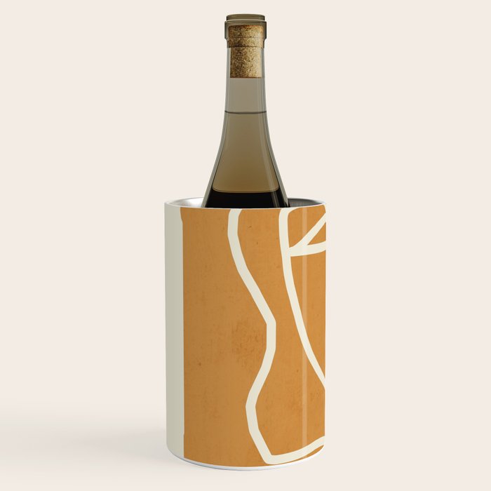 Abstract Minimal Woman Portrait 2 Wine Chiller Gallery Image 2