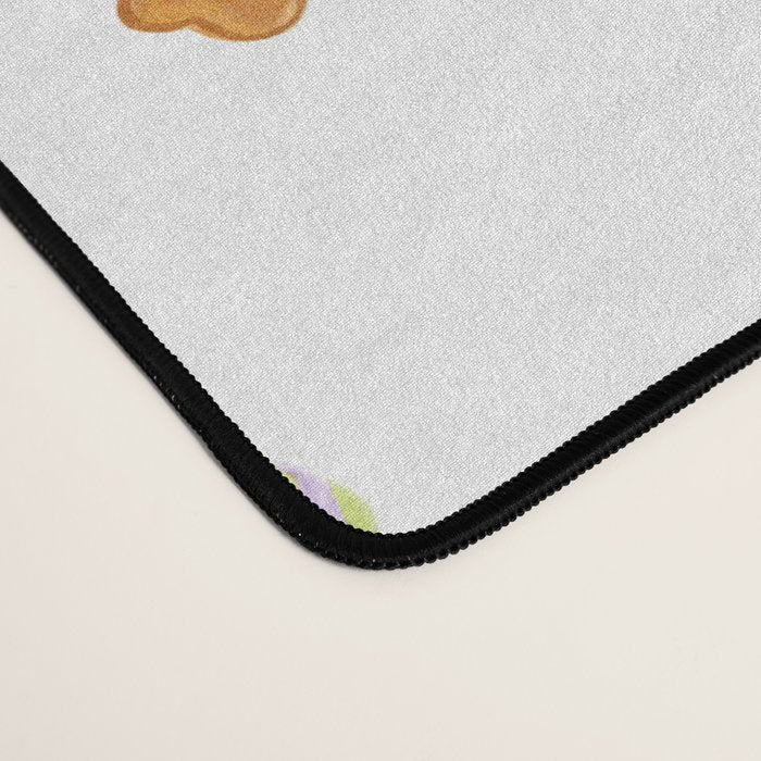 Matcha and Taro Taiyaki Ice Cream Cones Desk Mat Gallery Image 4