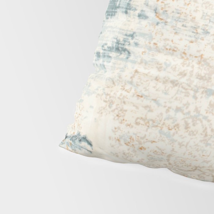 very worn blue and beige carpet Pillow Sham Gallery Image 4