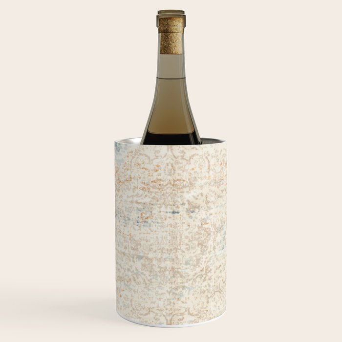 very worn blue and beige carpet Wine Chiller Gallery Image 1