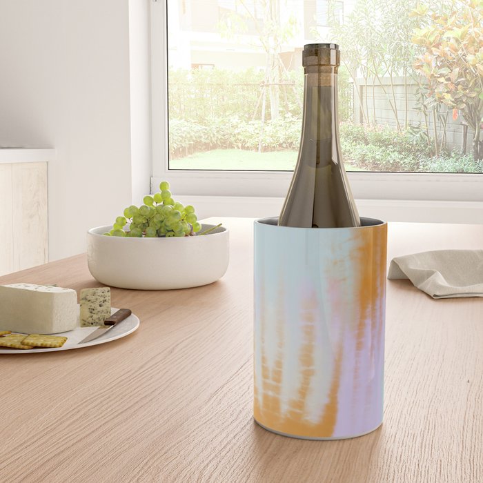 Pastel colors tie dye 71 Wine Chiller Gallery Image 4
