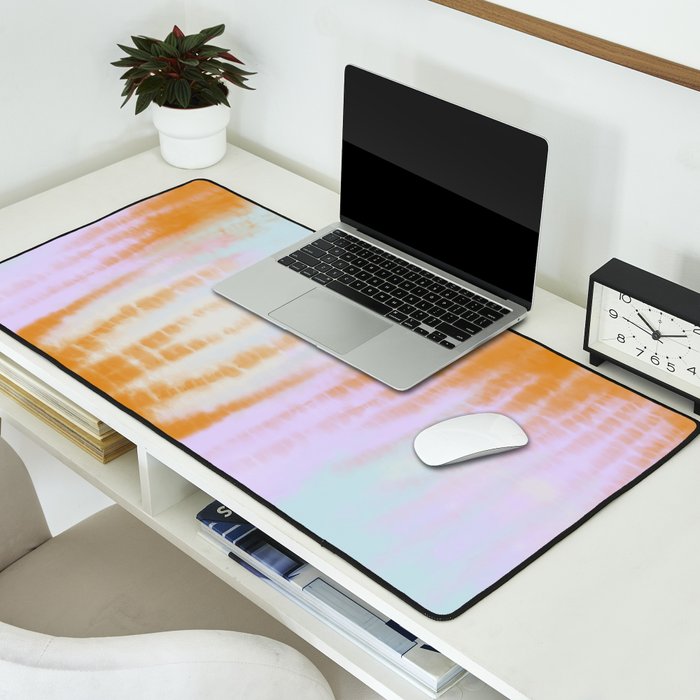 Pastel colors tie dye 71 Desk Mat Gallery Image 2