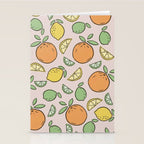 Summer Citrus in Pink Stationery Card Gallery Image 2