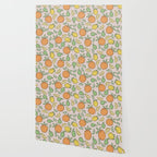 Summer Citrus in Pink Wallpaper Gallery Image 2