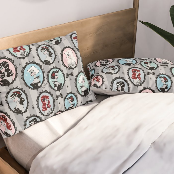 Cameo Dolls Pillow Sham Gallery Image 2