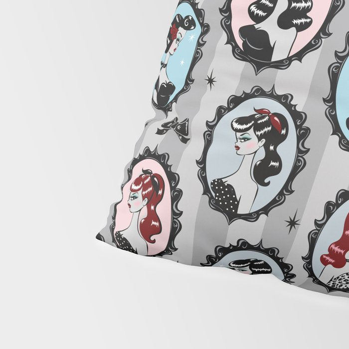 Cameo Dolls Pillow Sham Gallery Image 4