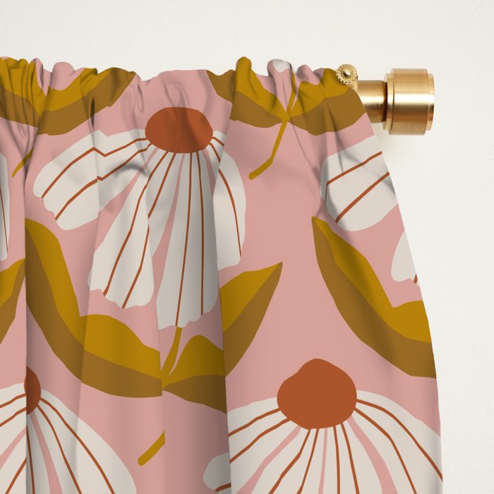 Nostalgic Daisy Window Curtain Gallery Image 2