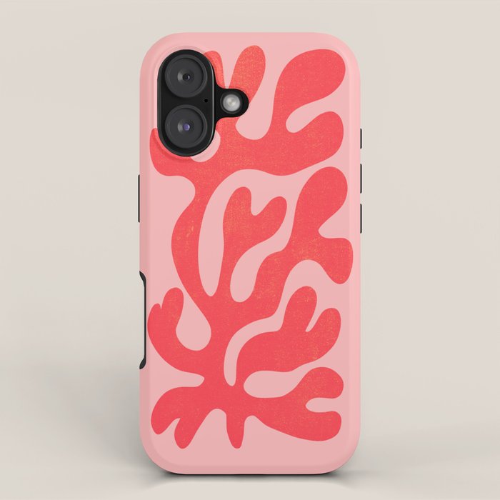 Red Salsa: Matisse Paper Cutouts 07 iPhone Case Gallery Image 1