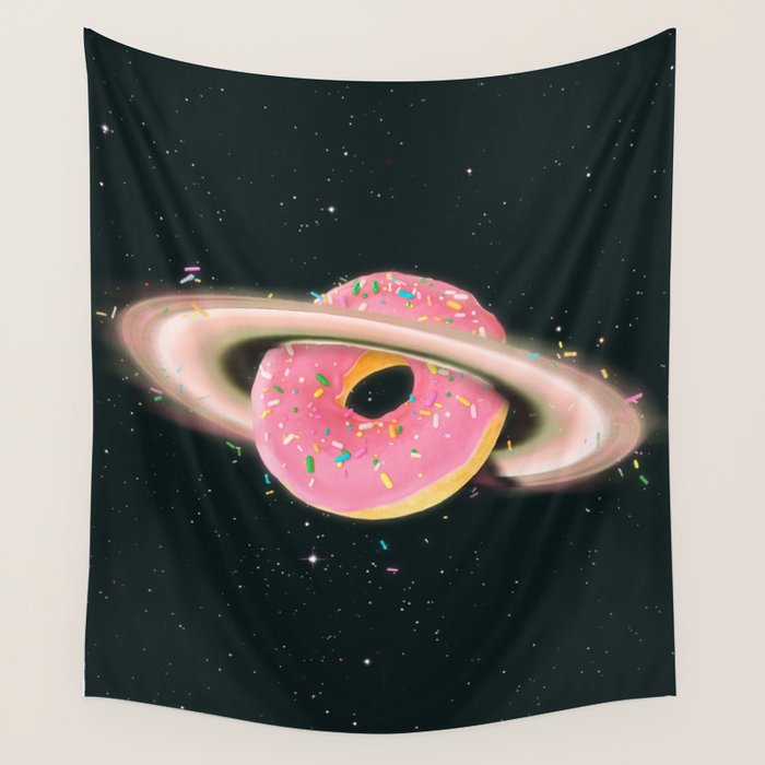 THE DONUT PLANET Wall Tapestry Gallery Image 4