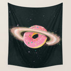 THE DONUT PLANET Wall Tapestry Gallery Image 4