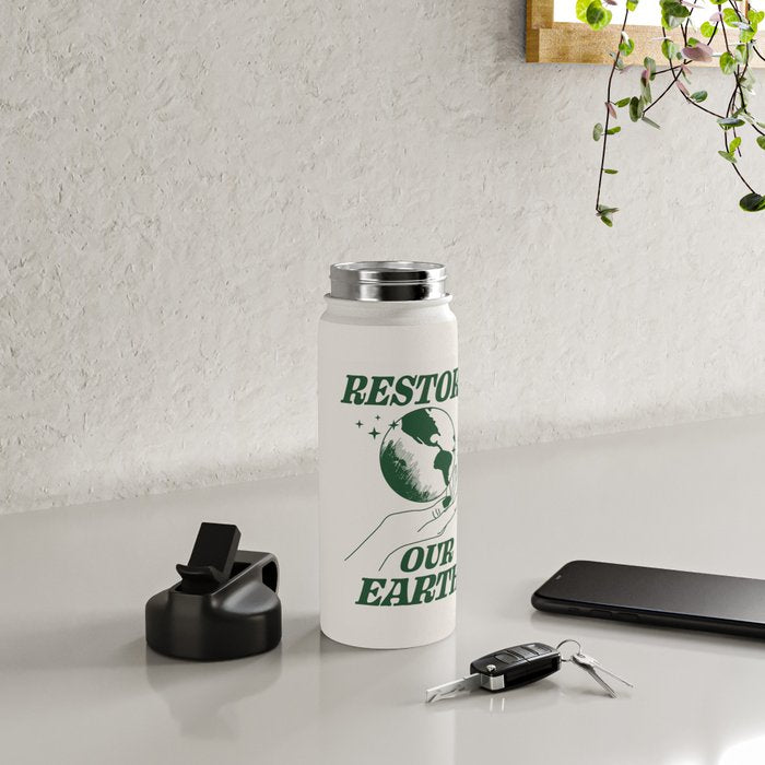Restore our Earth Water Bottle Gallery Image 4