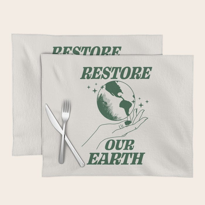 Restore our Earth Placemat Gallery Image 1