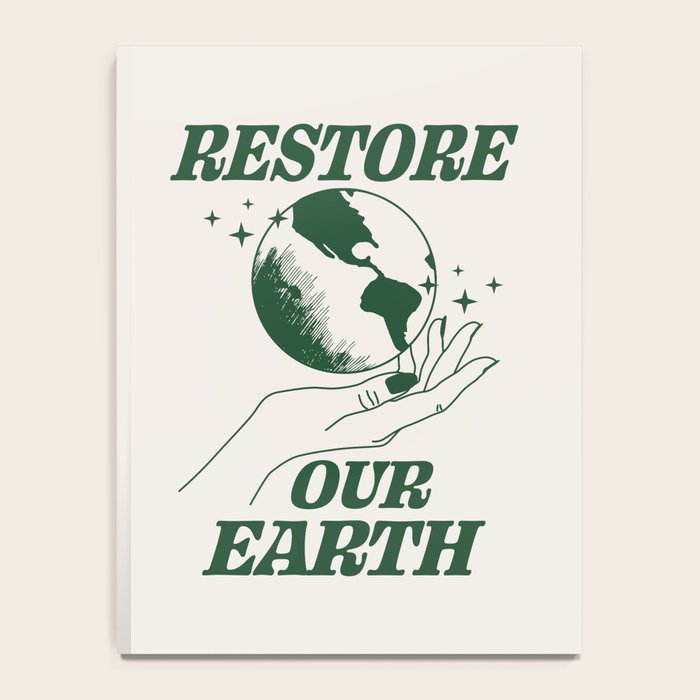 Restore our Earth Notebook Gallery Image 4