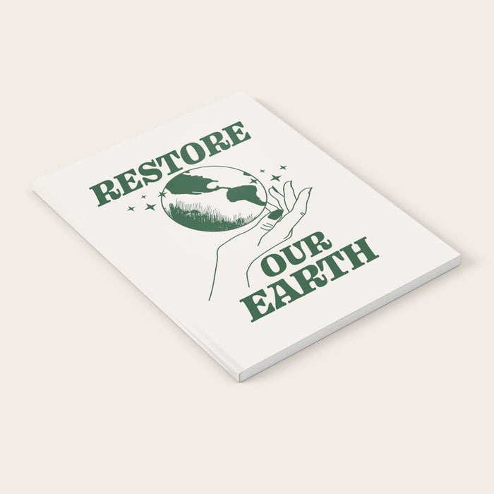 Restore our Earth Notebook Gallery Image 2