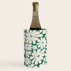 Daisy fresh 2 - green blue Wine Chiller Gallery Image 3