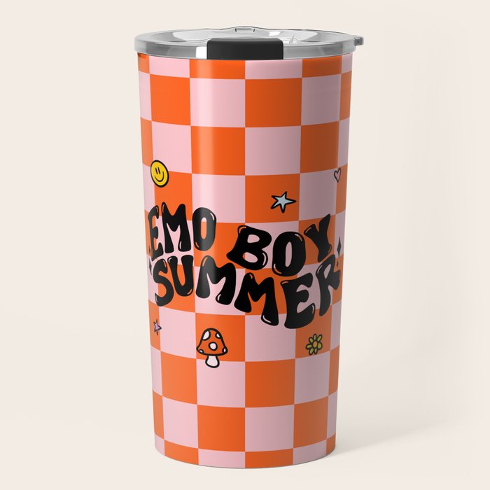 Emo Boy Summer Travel Mug Gallery Image 1