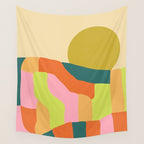 Sun Mountain Drive Wall Tapestry Gallery Image 4
