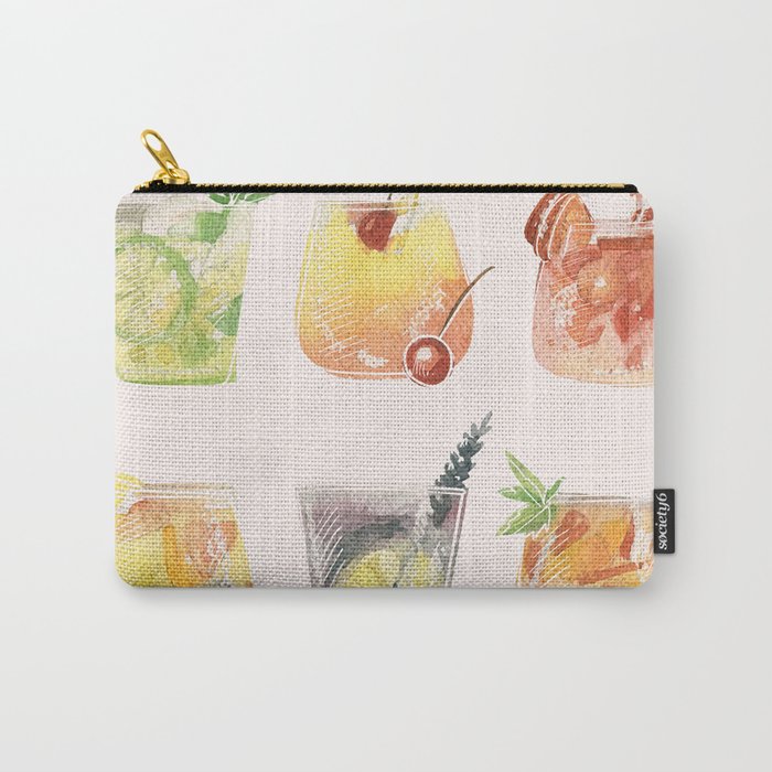Summer Cocktails 11 Carry All Pouch Gallery Image 1