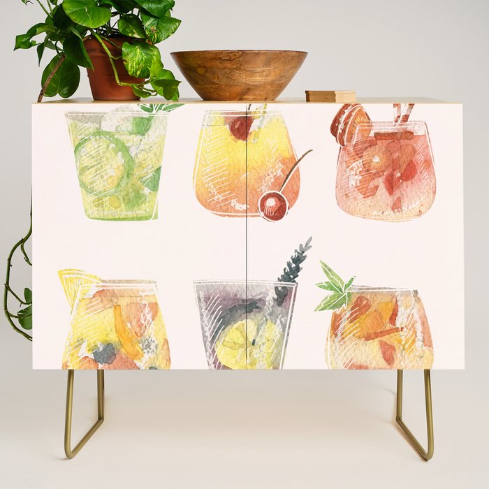 Summer Cocktails 11 Credenza Gallery Image 1