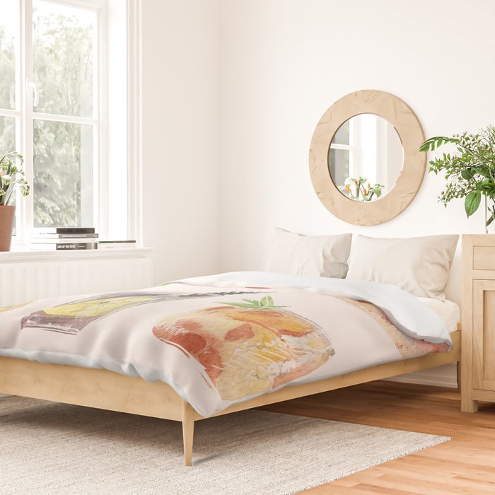Summer Cocktails 11 Duvet Cover Gallery Image 2