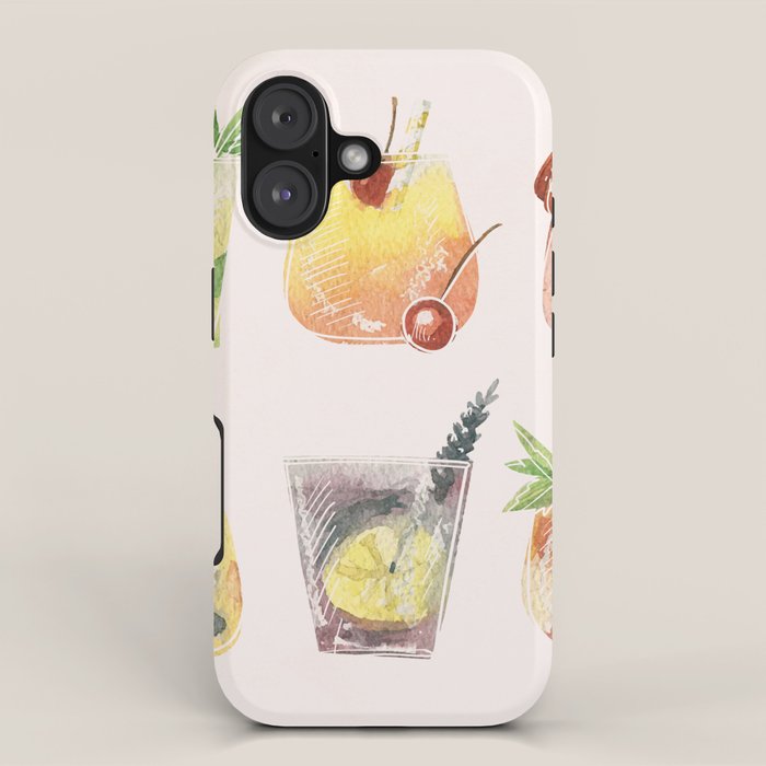Summer Cocktails 11 iPhone Case Gallery Image 1