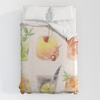 Summer Cocktails 11 Duvet Cover Gallery Image 6